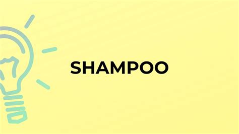 shampoo englisch|shampoo origin of word.